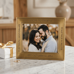 Engraved Anniversary Photo Frame thumbnail 2